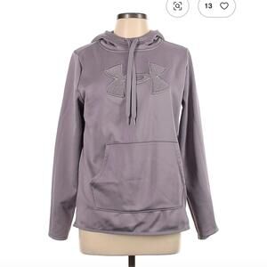 Under Armour Purple Pullover Hoodie Size L